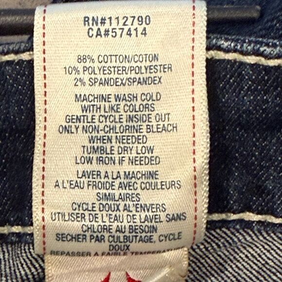 True Religion Low Rise Skinny Jeans, Size 28 - Picture 10 of 13